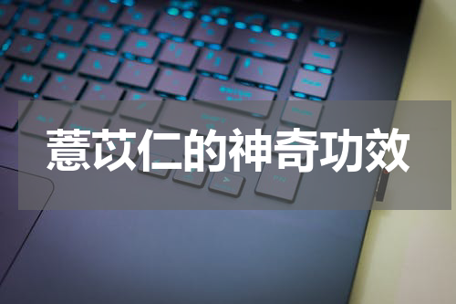 薏苡仁的神奇功效