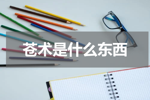 苍术是什么东西
