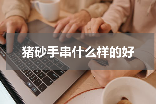 猪砂手串什么样的好