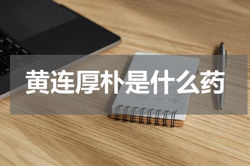 黄连厚朴是什么药