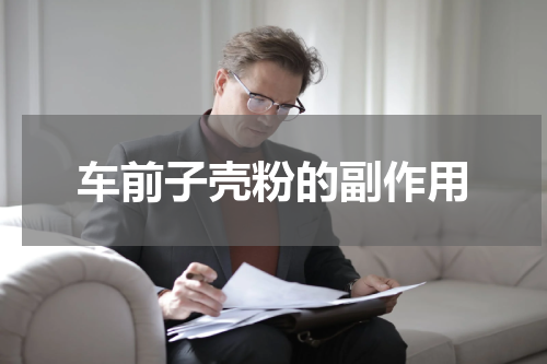 车前子壳粉的副作用