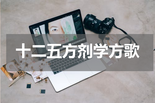 十二五方剂学方歌