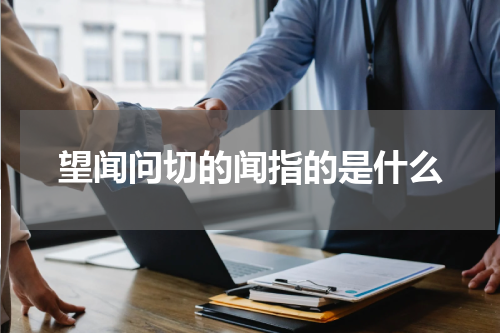 望闻问切的闻指的是什么