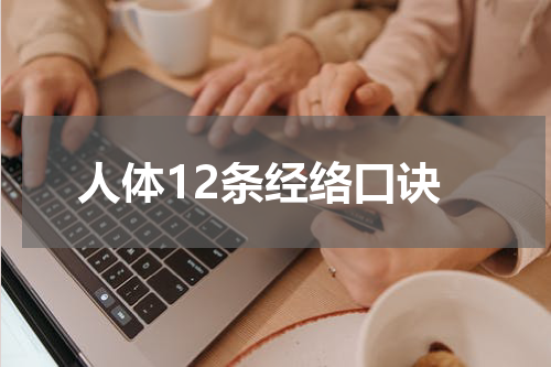 人体12条经络口诀