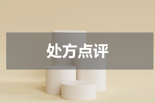 处方点评