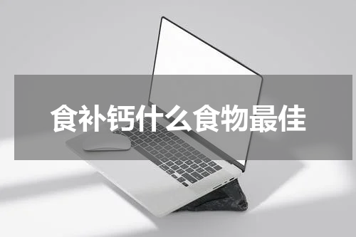 食补钙什么食物最佳