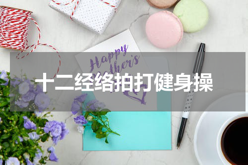 十二经络拍打健身操