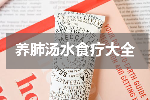养肺汤水食疗大全
