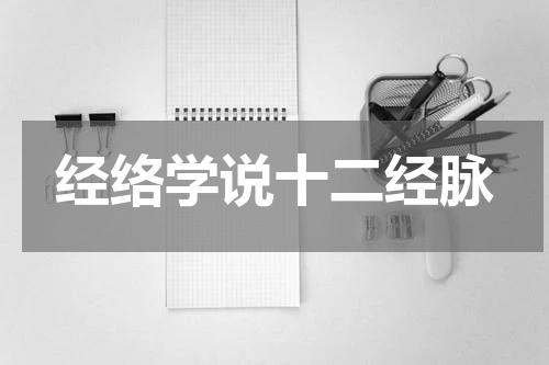 经络学说十二经脉
