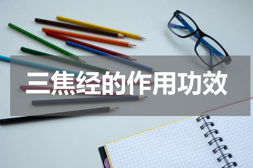 三焦经的作用功效