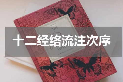 十二经络流注次序
