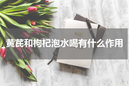 黄芪和枸杞泡水喝有什么作用