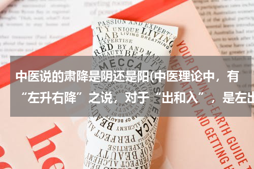 中医说的肃降是阴还是阳(中医理论中，有“左升右降”之说，对于“出和入”，是左出右入吗？)