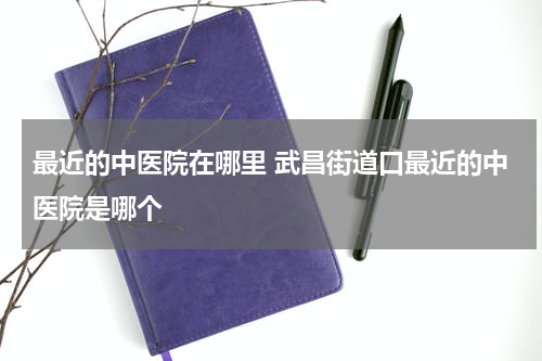 最近的中医院在哪里 武昌街道口最近的中医院是哪个