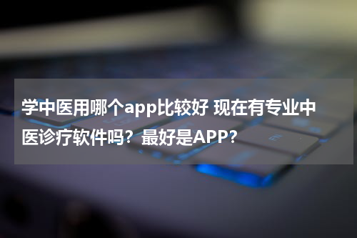 学中医用哪个app比较好 现在有专业中医诊疗软件吗？最好是APP？
